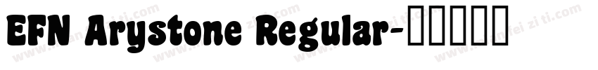 EFN Arystone Regular字体转换